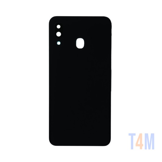 Back Cover+Camera Lens Samsung Galaxy A20/A205 Black